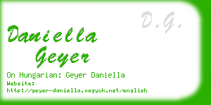 daniella geyer business card